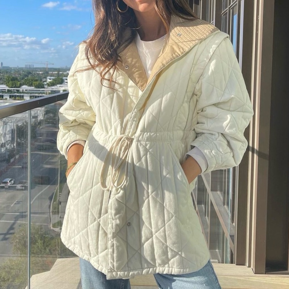 Something Navy Daphne Quilted Jacket